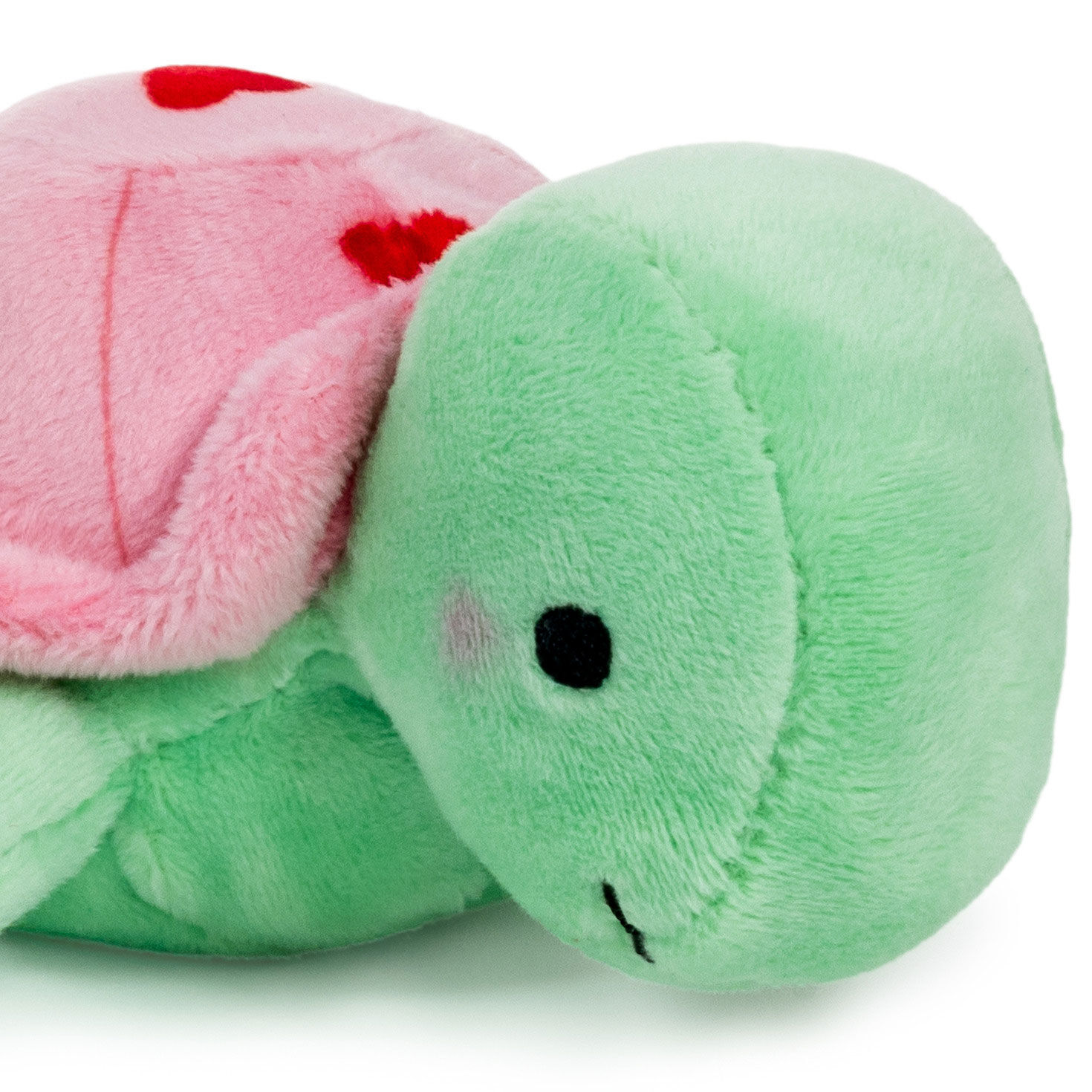 Zip-Along Turtle Plush Toy upclose view image number 6