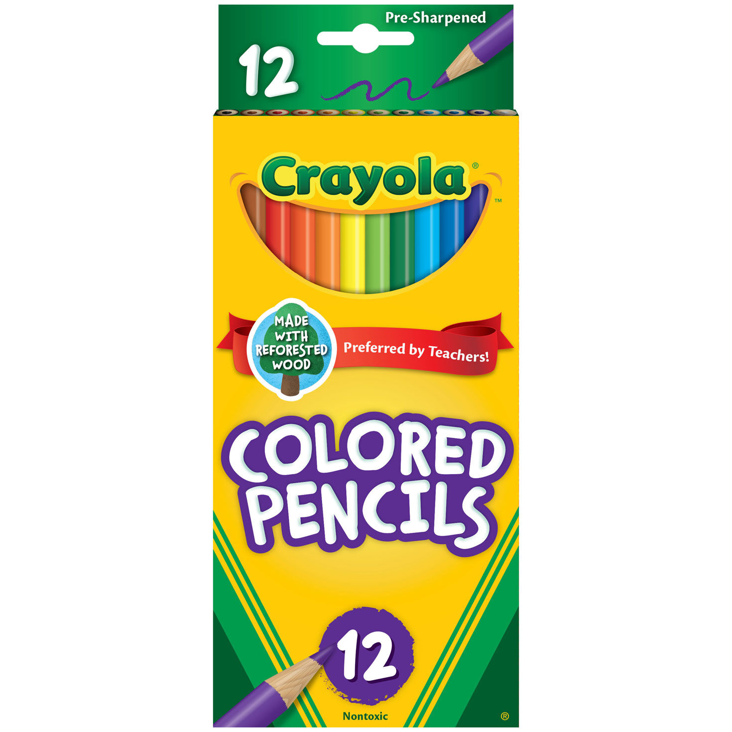 Crayola® Colored Pencils, 12-Count