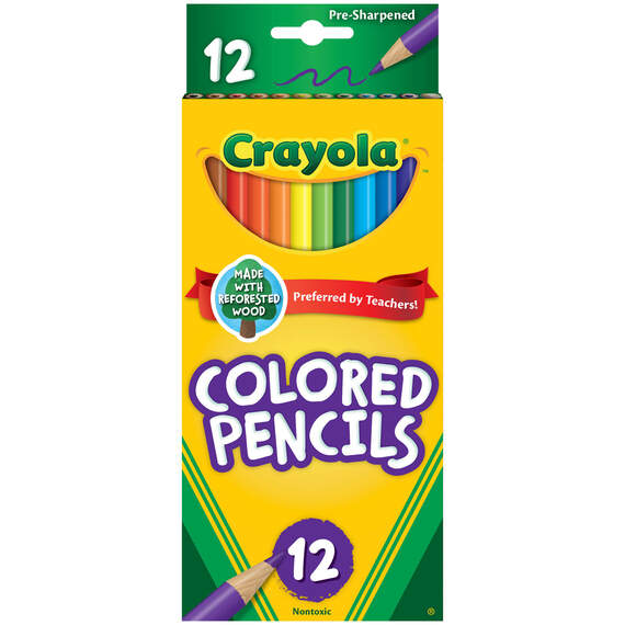 Crayola® Colored Pencils, 12-Count