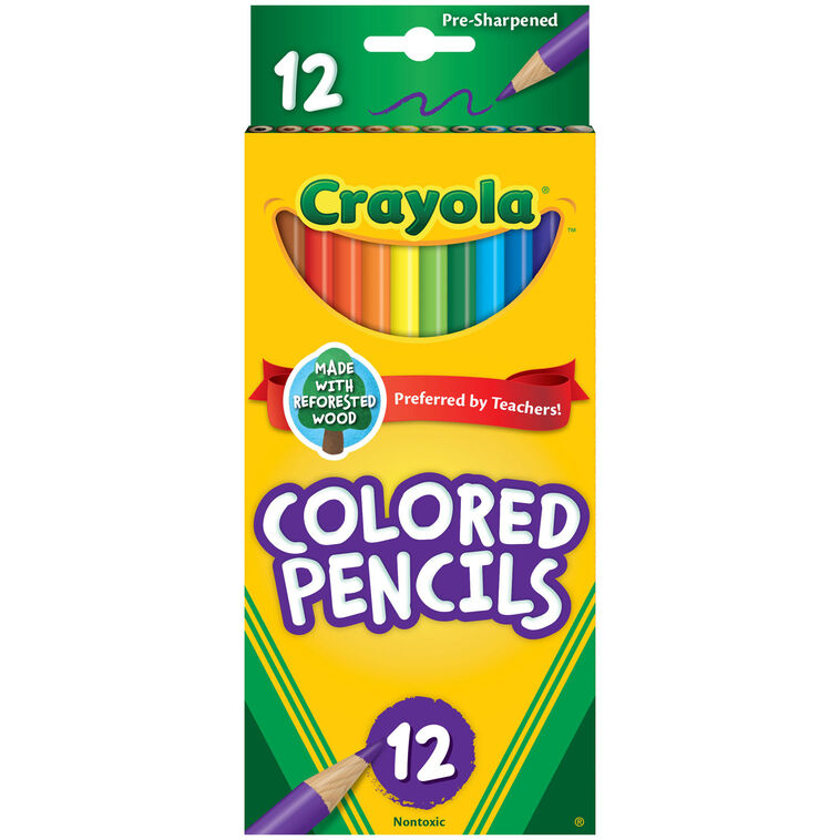 Crayola® Colored Pencils, 12-Count