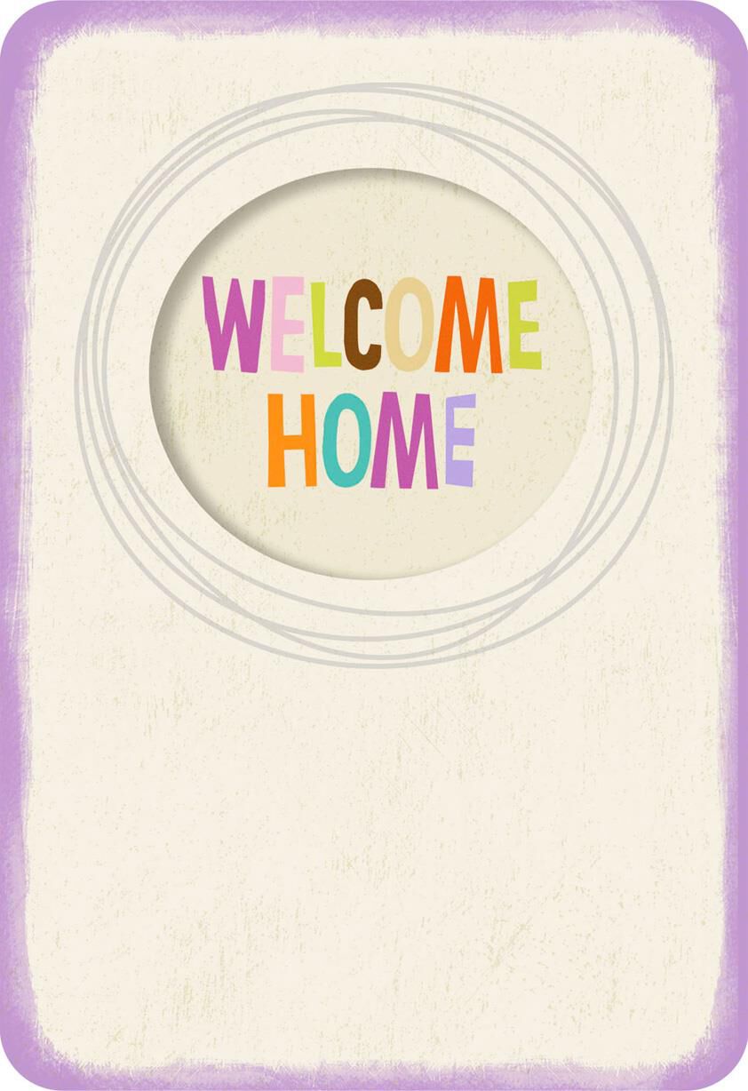 Welcome Mat New Home Card