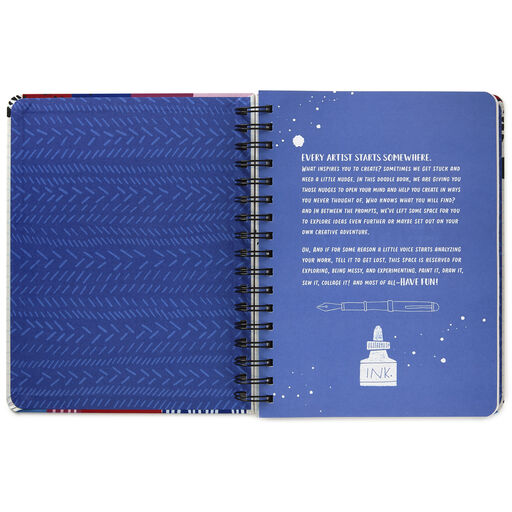 Never Stop Making Artist Doodle Book, 