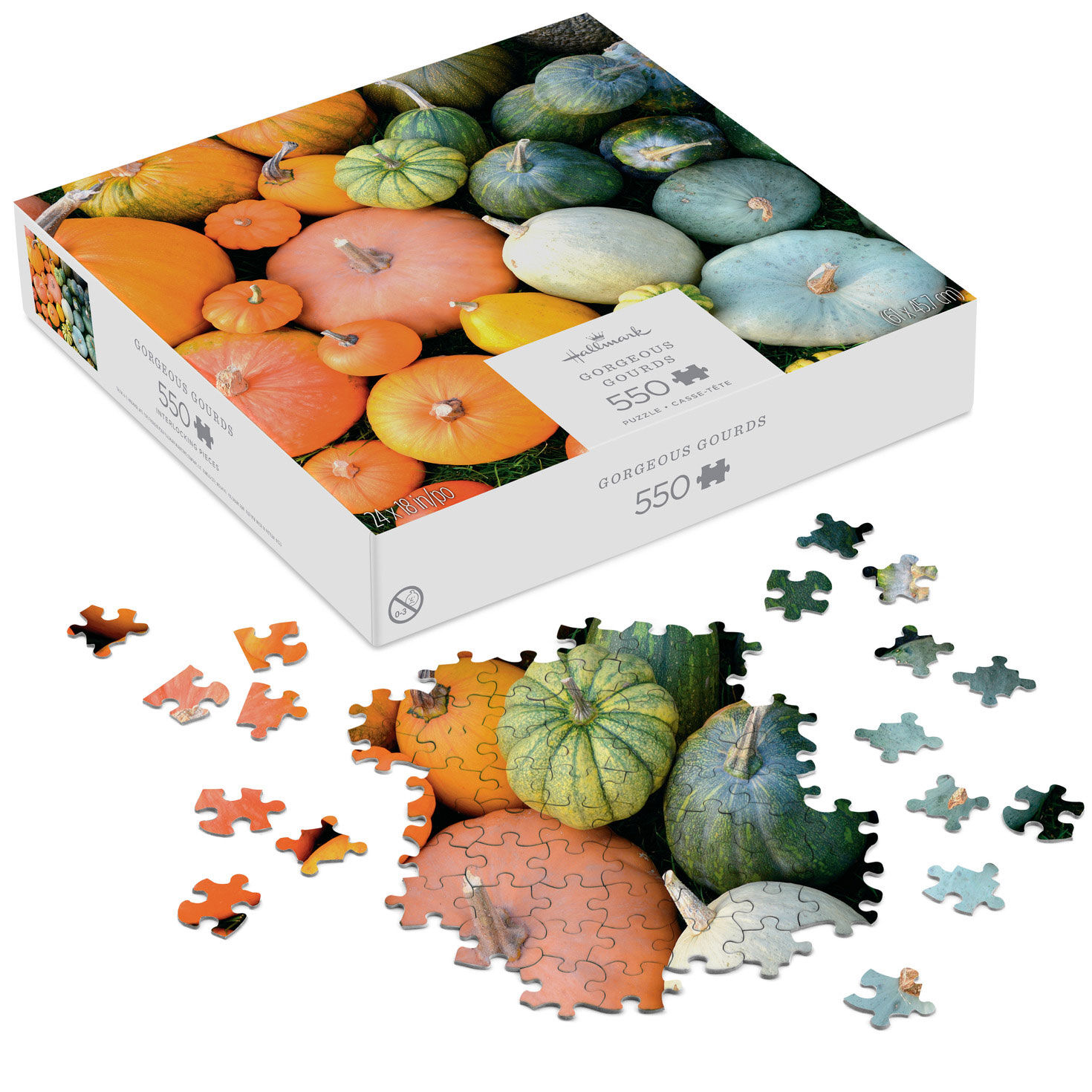 Gorgeous Gourds 550-Piece Jigsaw Puzzle for only USD 22.99 | Hallmark