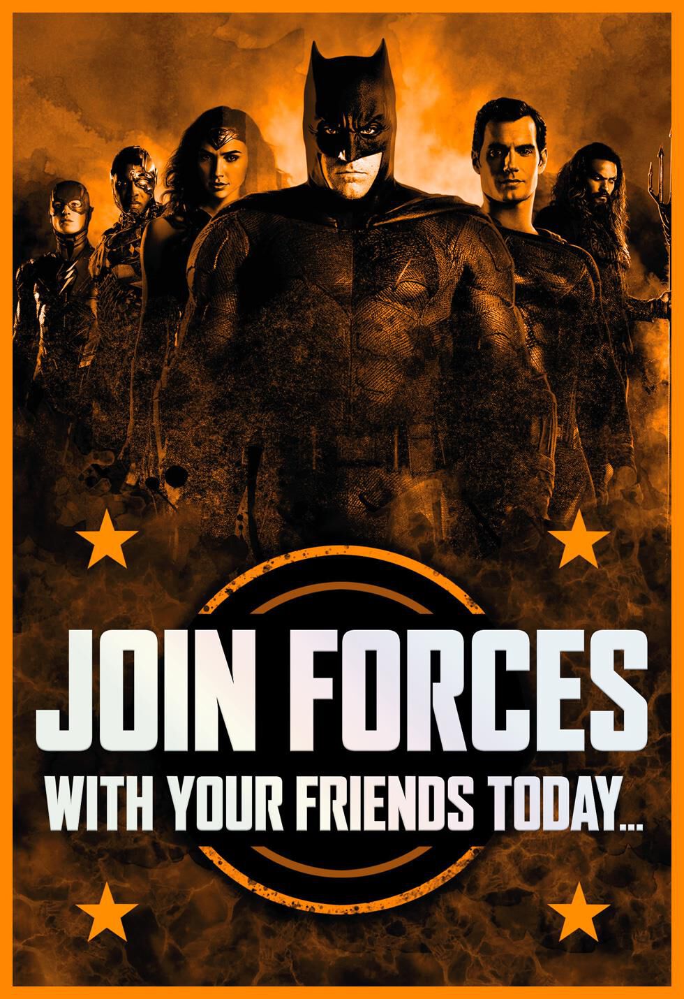 Justice League™ Join Forces Halloween Card