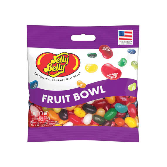 Jelly Belly Fruit Bowl Grab & Go Bag, 3.5 oz.