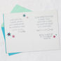 Joy, Pride, Love Snowflakes Daughter Christmas Card Open card with envelope image number 4