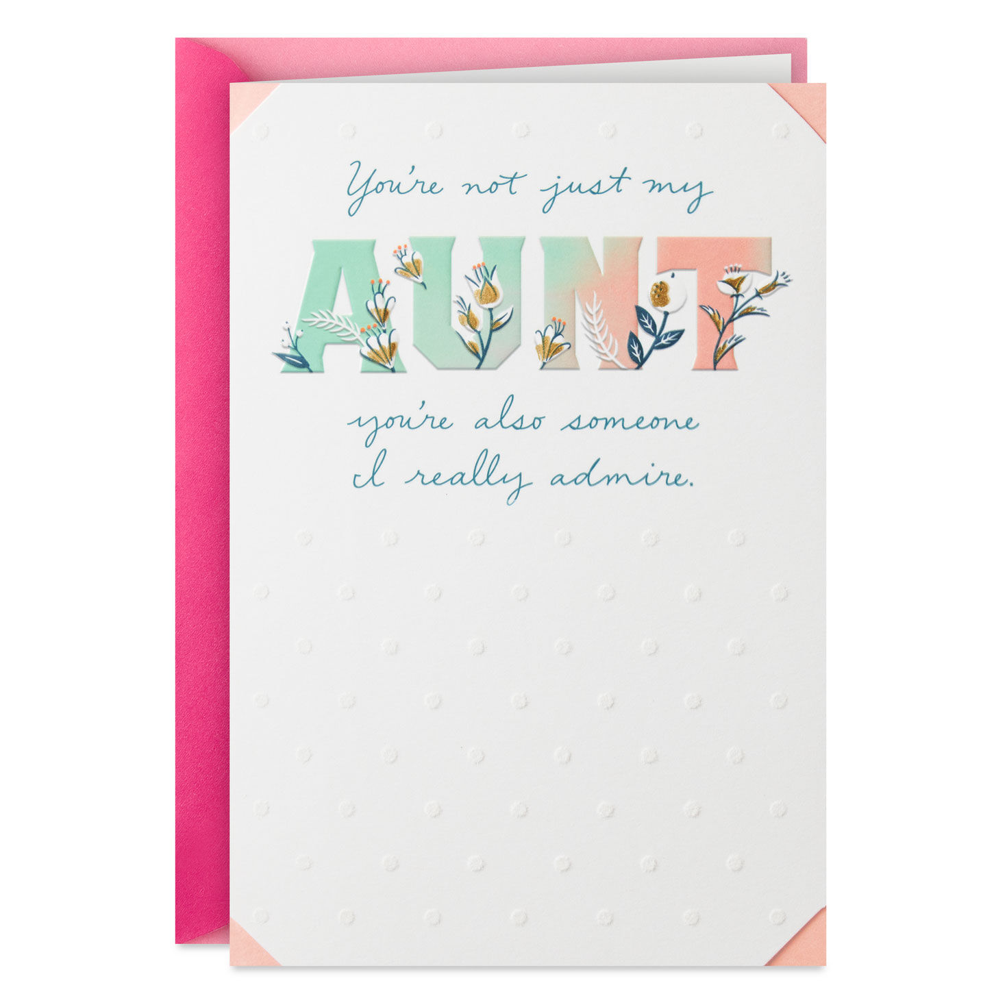 Grateful to Have You Birthday Card for Aunt