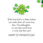 Wishes Full of Love St. Patrick's Day Card for Granddaughter, , large image number 2
