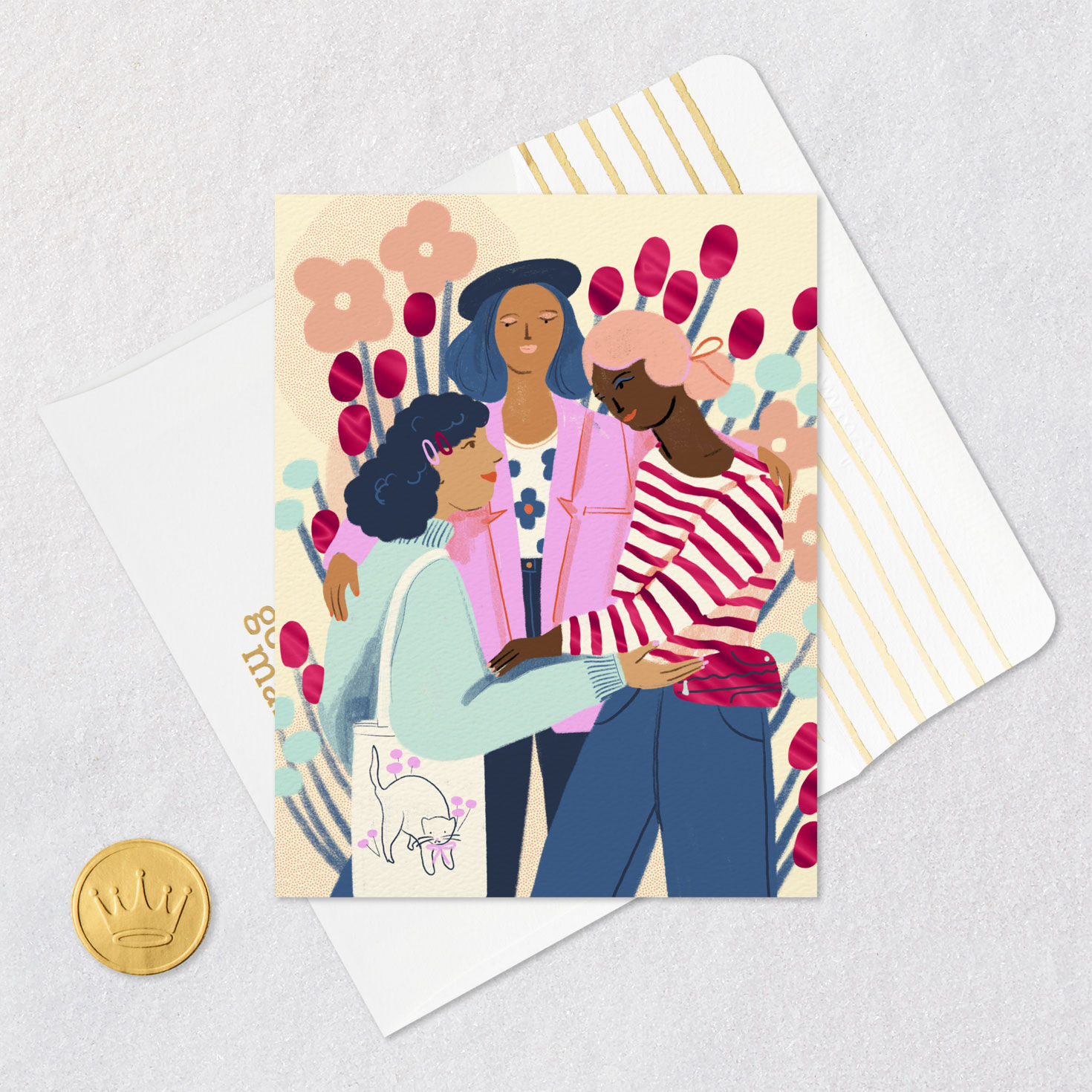 Good People Make Great Friends Card for Her, , large image number 5