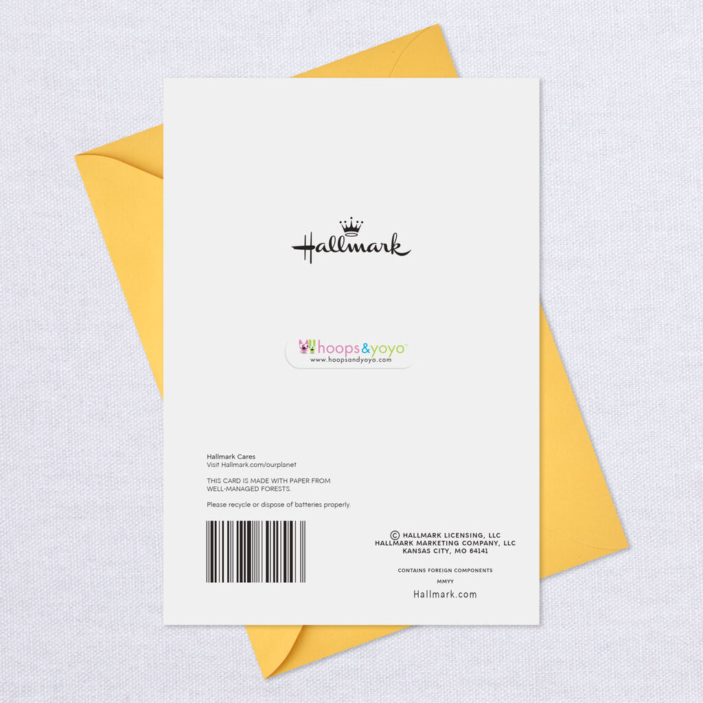 Hoops Yoyo Boot Camp Birthday Card With Sound Greeting Cards