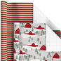 Weathered and Warm Holiday Wrapping Paper Rolls  image number 4
