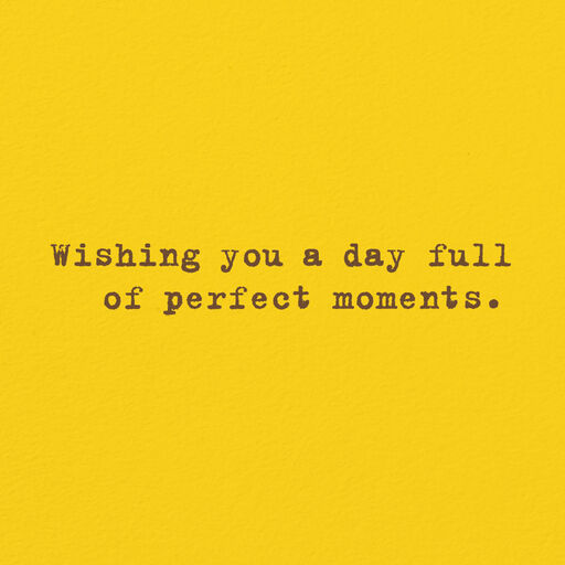 Chocolate Lab Perfect Moments Card, 