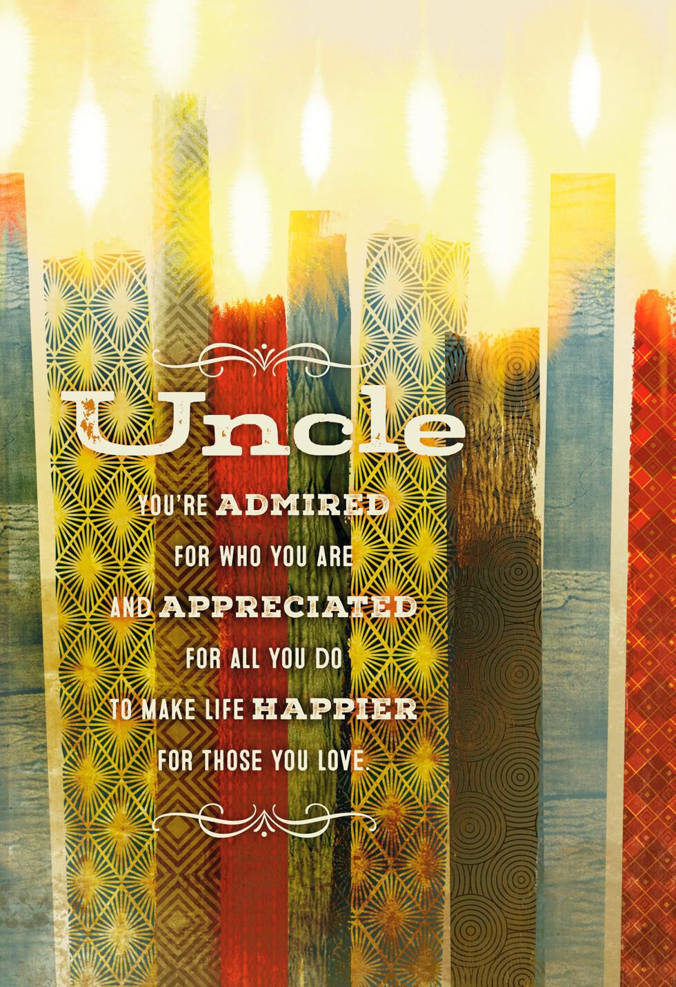 Day Filled With Good Times Birthday Card for Uncle