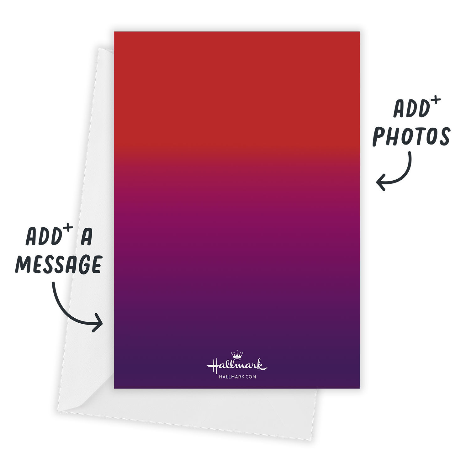 Paisley Ombre Flat Diwali Photo Card, , large image number 3