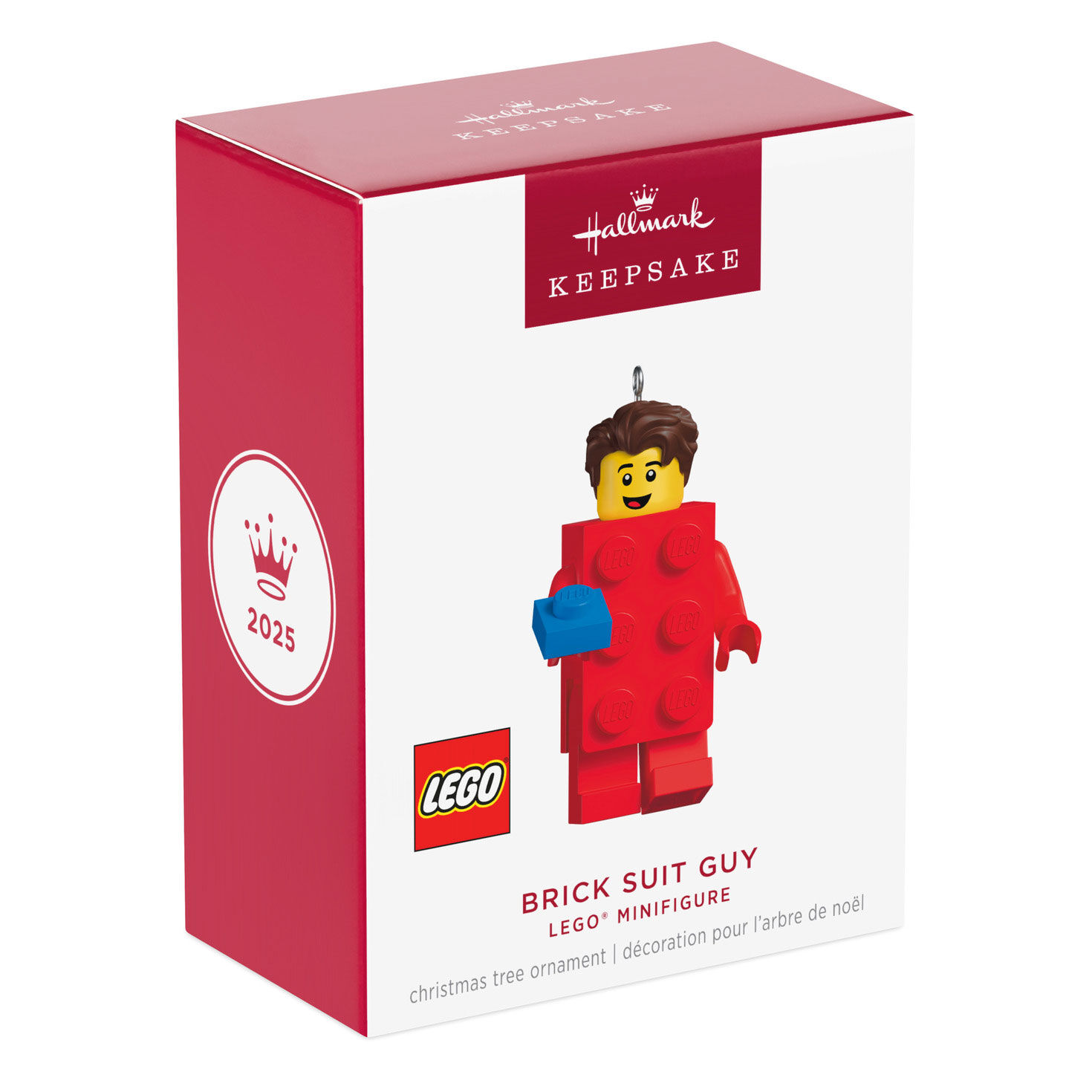 Brick Suit Guy LEGO Minifigure Keepsake Ornament package front image number 7