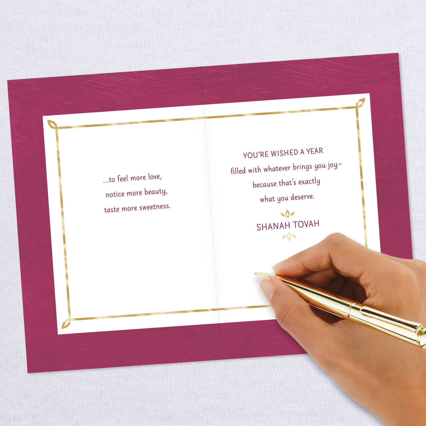 Wishes for a Sweet New Year Rosh Hashanah Card for Mom, , large image number 6