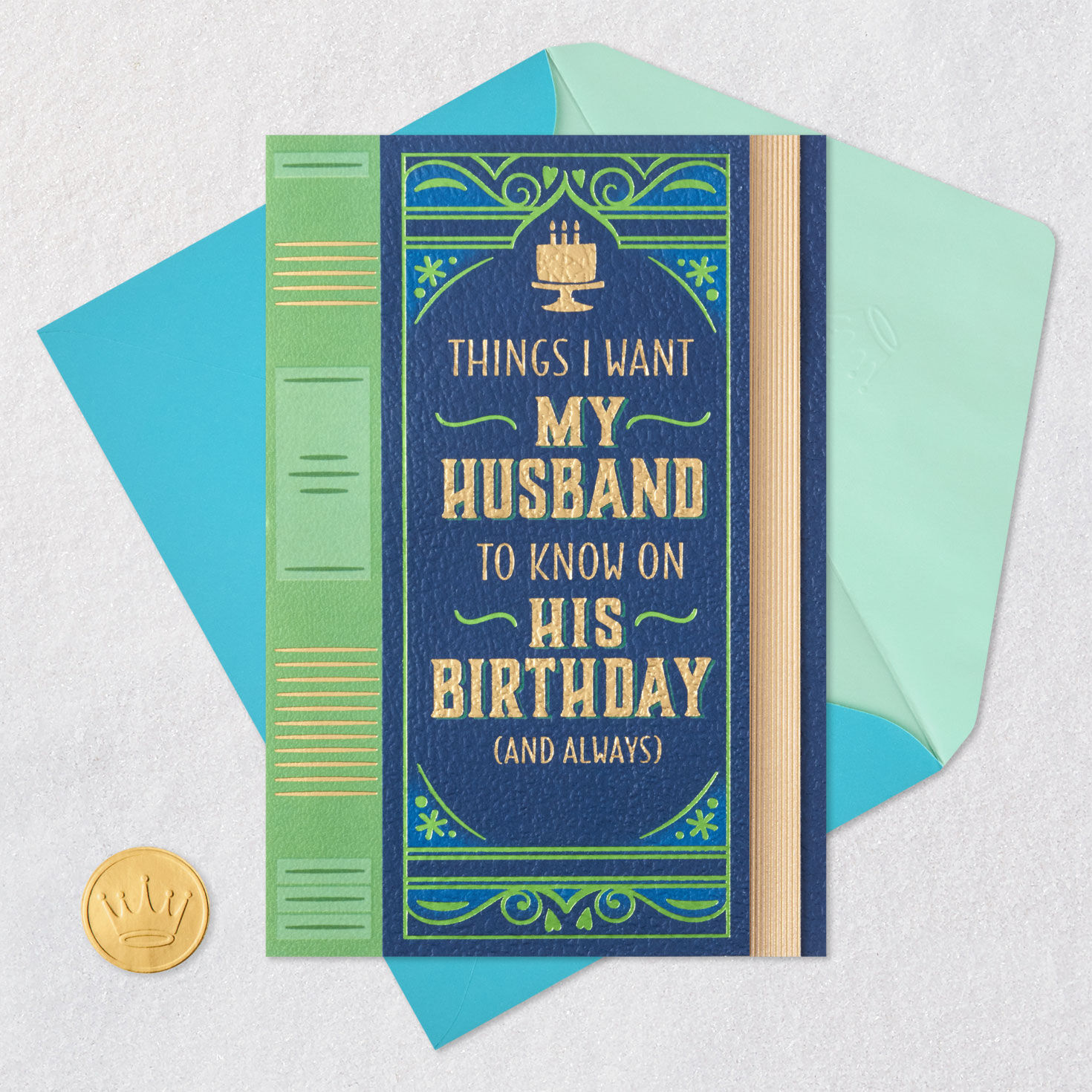 Things I Want You to Know Romantic Birthday Card for Husband for only USD 6.99 | Hallmark