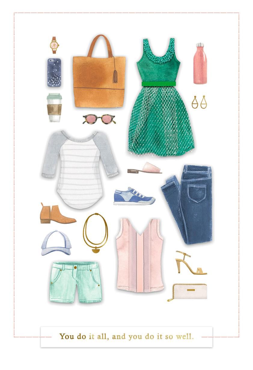 You Do It All Stylish Mother's Day Card