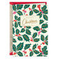 Holly and Berries Christmas Card Card Front image number 1