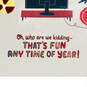 Holiday Season Binge-Watching TV Funny Christmas Card, , large image number 5