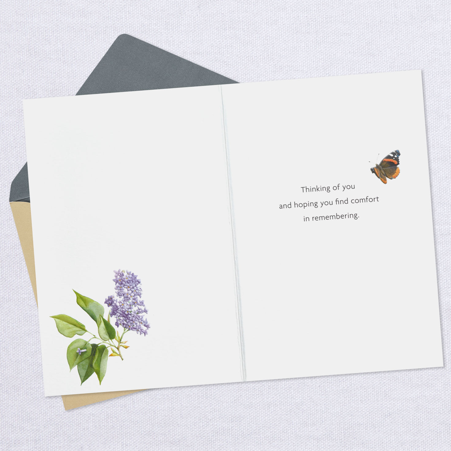 Marjolein Bastin Take Comfort in Memories Sympathy Card for only USD 3.99 | Hallmark