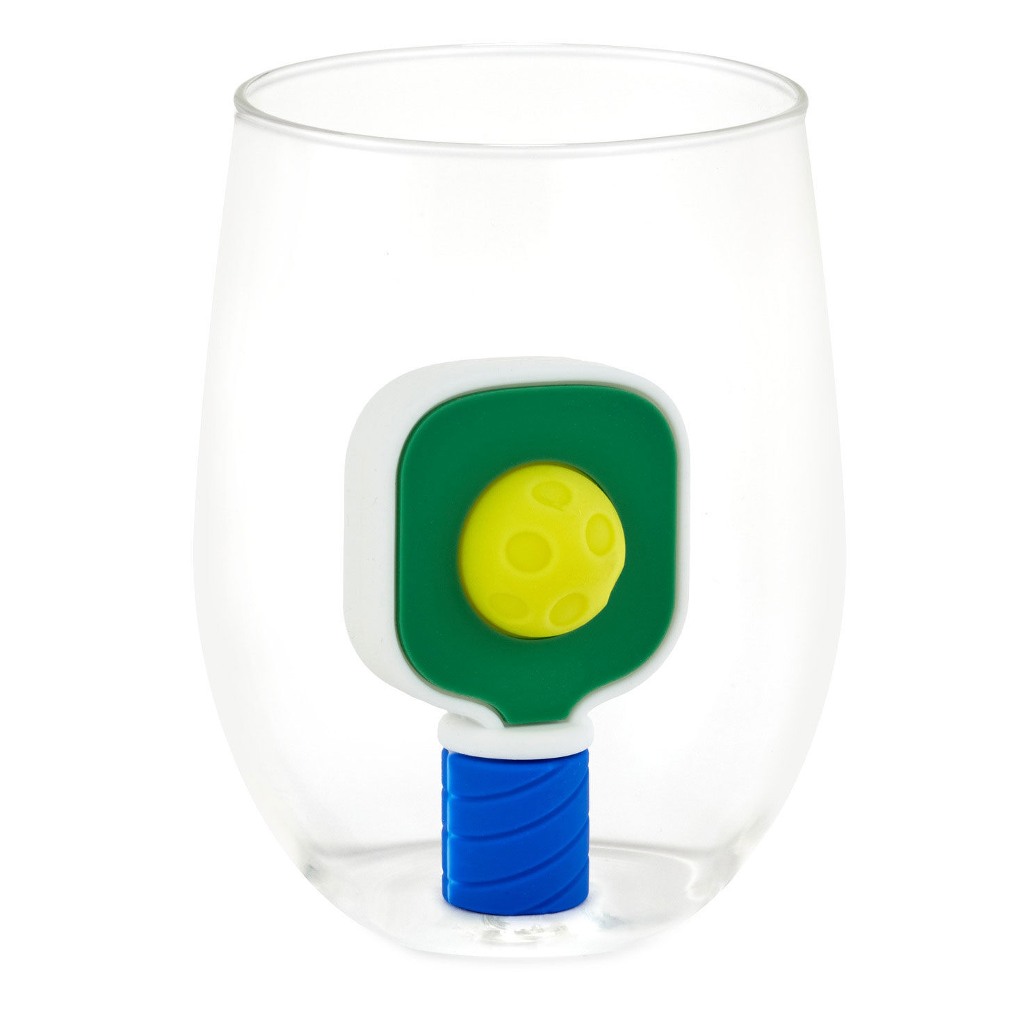 Charmers Pickleball Paddle and Ball Silicone Charm, 2" H, , large image number 3