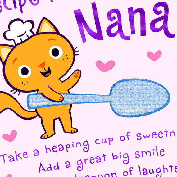 Recipe for a Perfect Nana Mother's Day Card, , large image number 4
