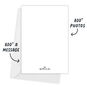Simple Two Photos Personalized Save the Date Card Card Back with envelope  indicating personalization image number 3