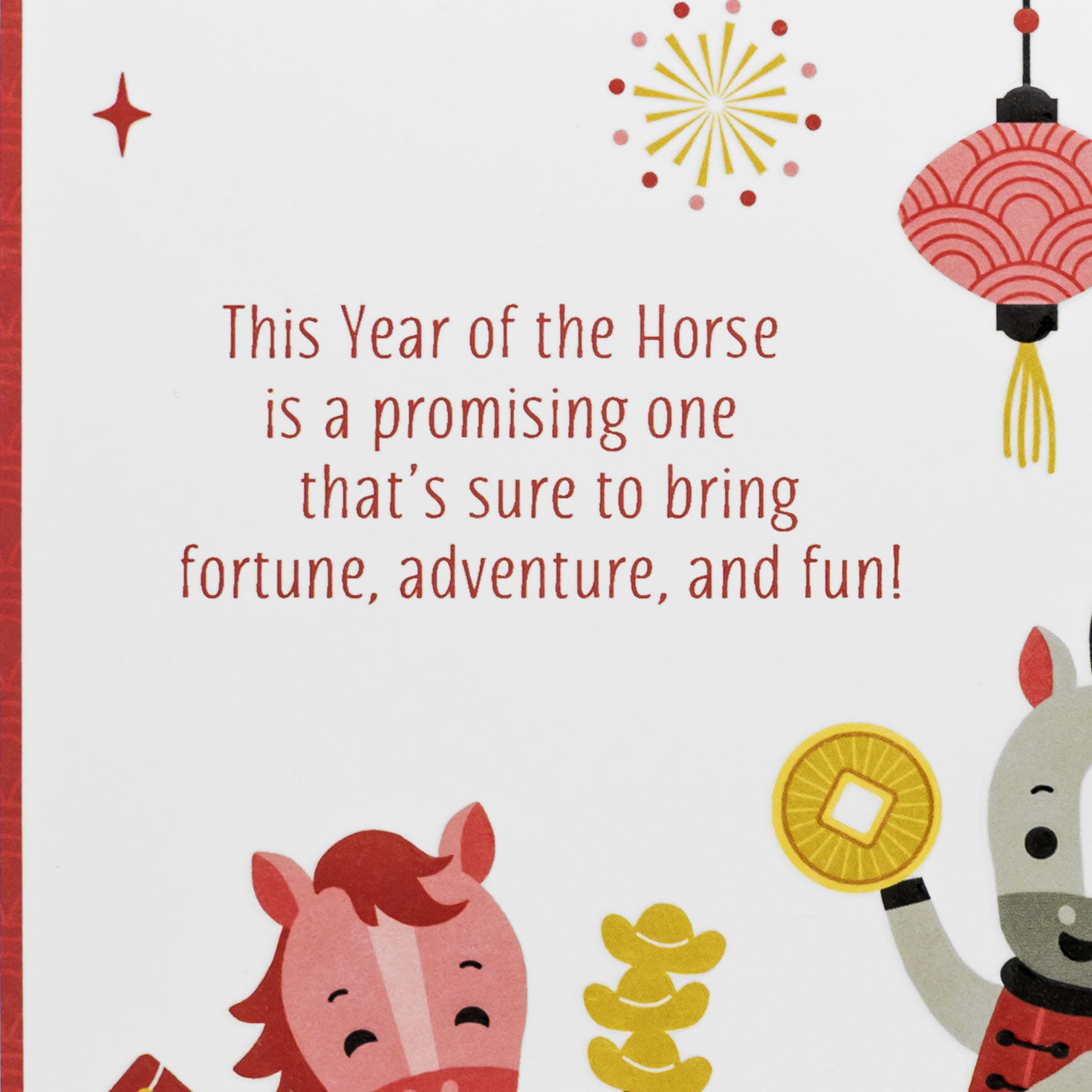 Year of the Horse 2026 Chinese New Year Card sentiment image number 2