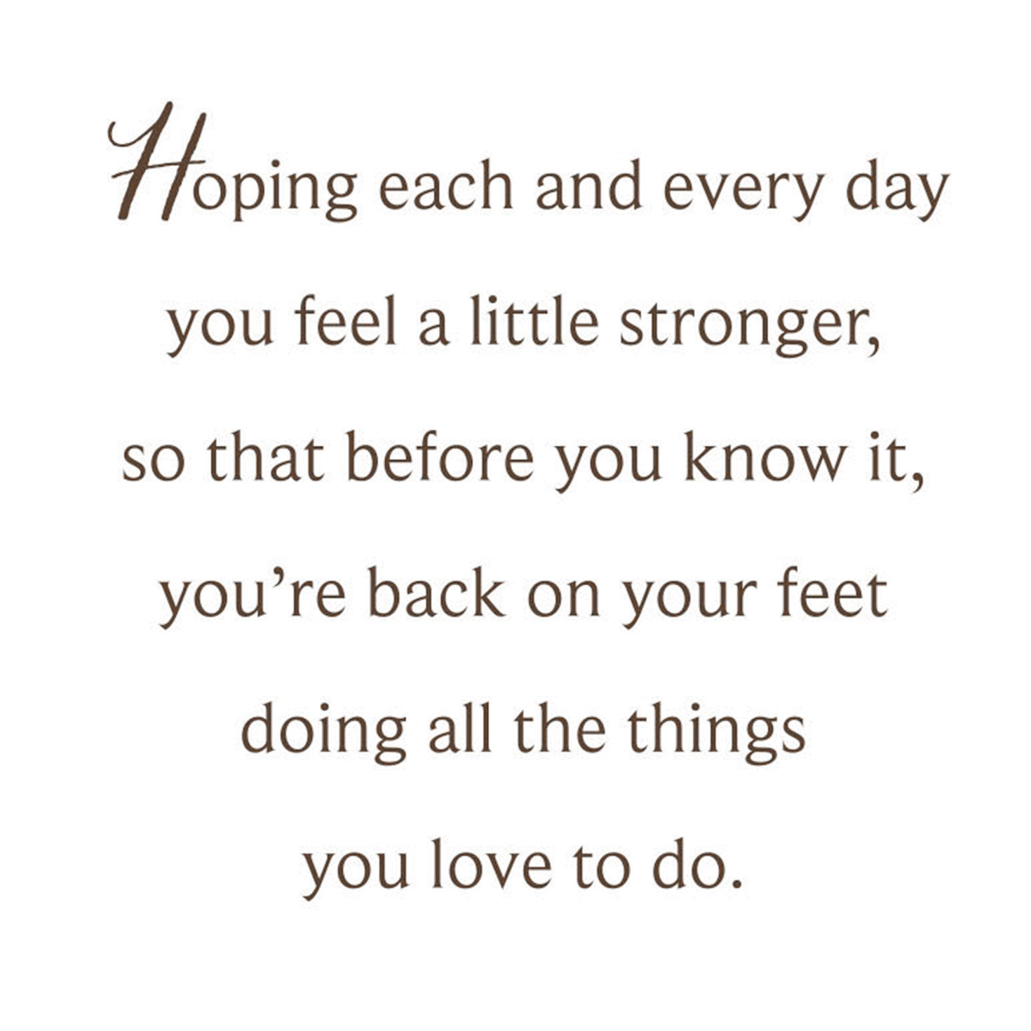 Prayers for Healing Get Well Card, , large image number 2