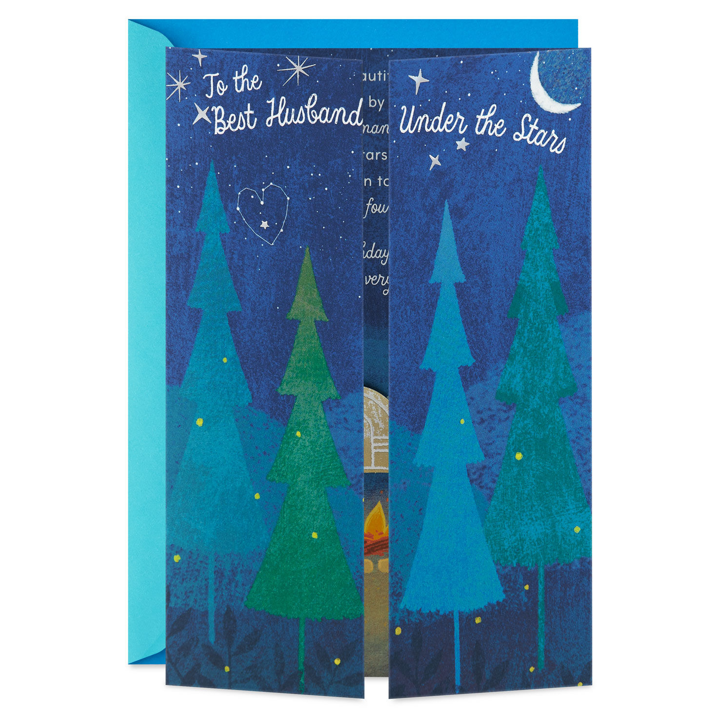 Beautiful World With You by My Side Birthday Card for Husband From Wife