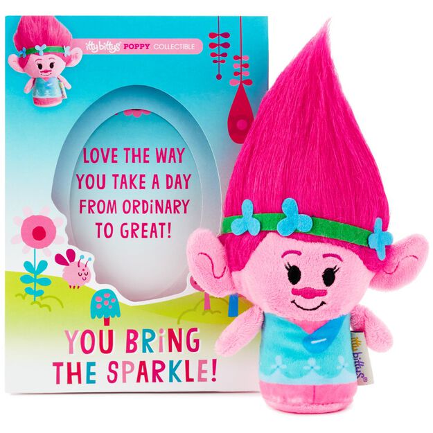 itty bittys® DreamWorks Trolls Poppy Just Because Card With Stuffed Animal