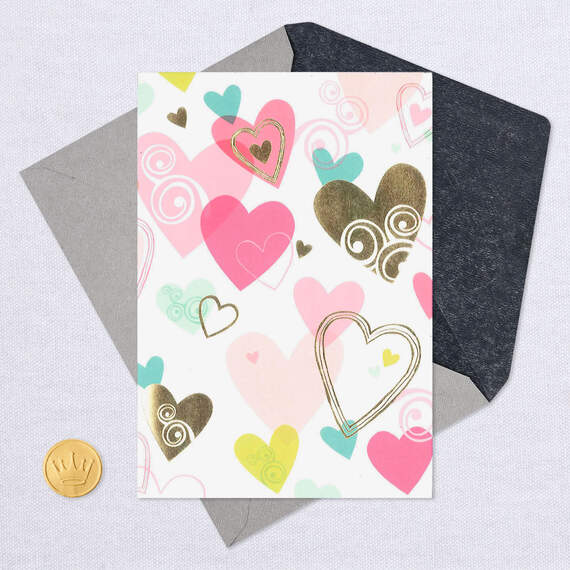 Heart Pattern Blank Card, , large image number 4