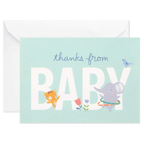 Happy Animals Blank Thank-You Notes, Pack of 24, , large image number 2