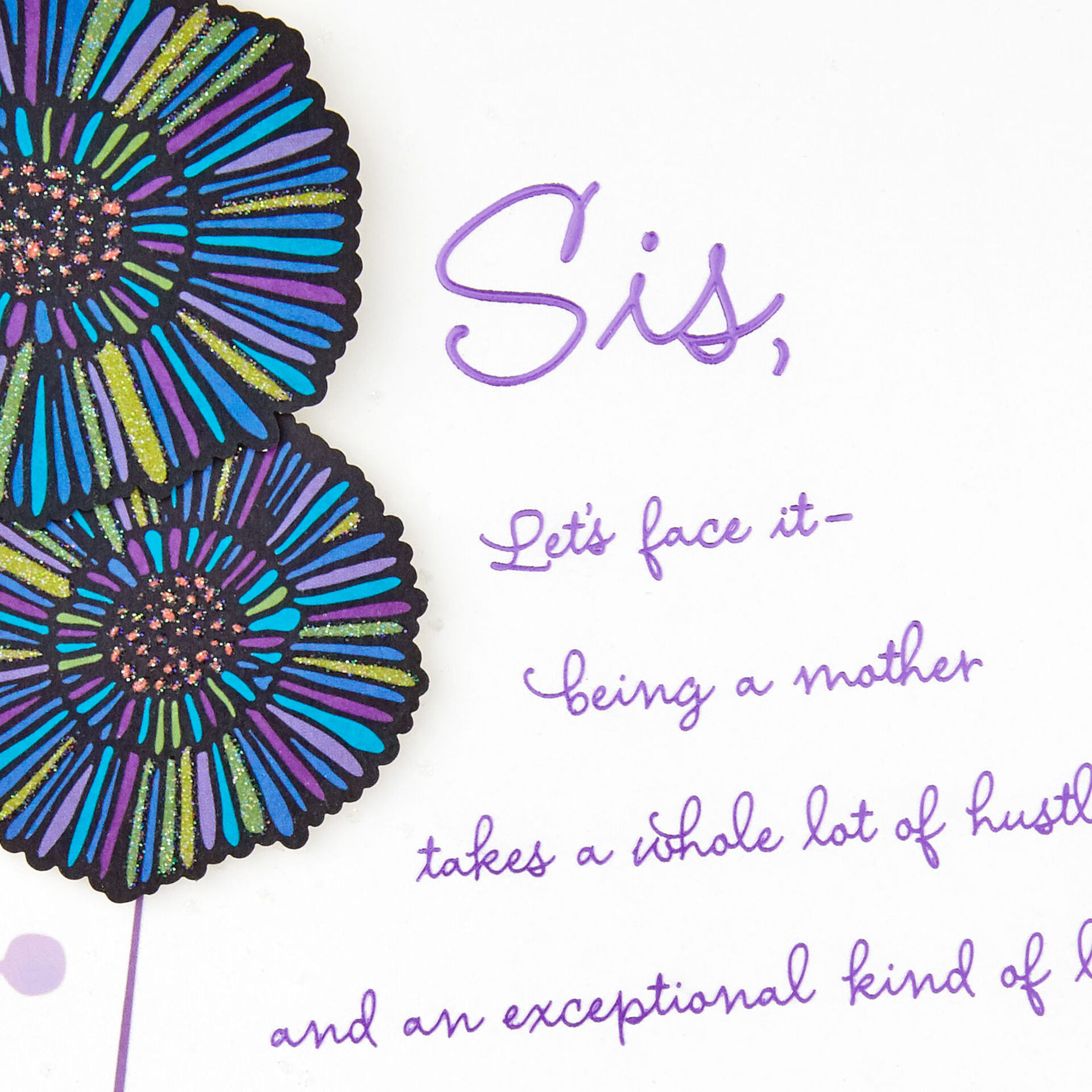 You Are Exceptional Mother's Day Card for Sister Greeting Cards