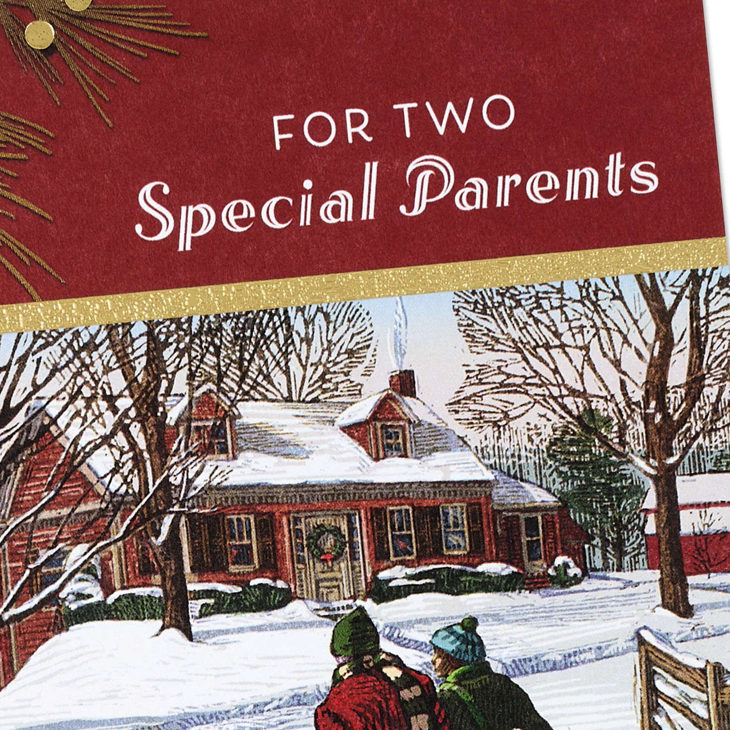 For Two Special Parents Christmas Card From All for only USD 5.59 | Hallmark