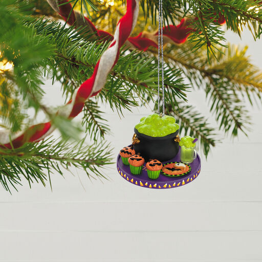 Season's Treatings Halloween Party 2023 Ornament, 
