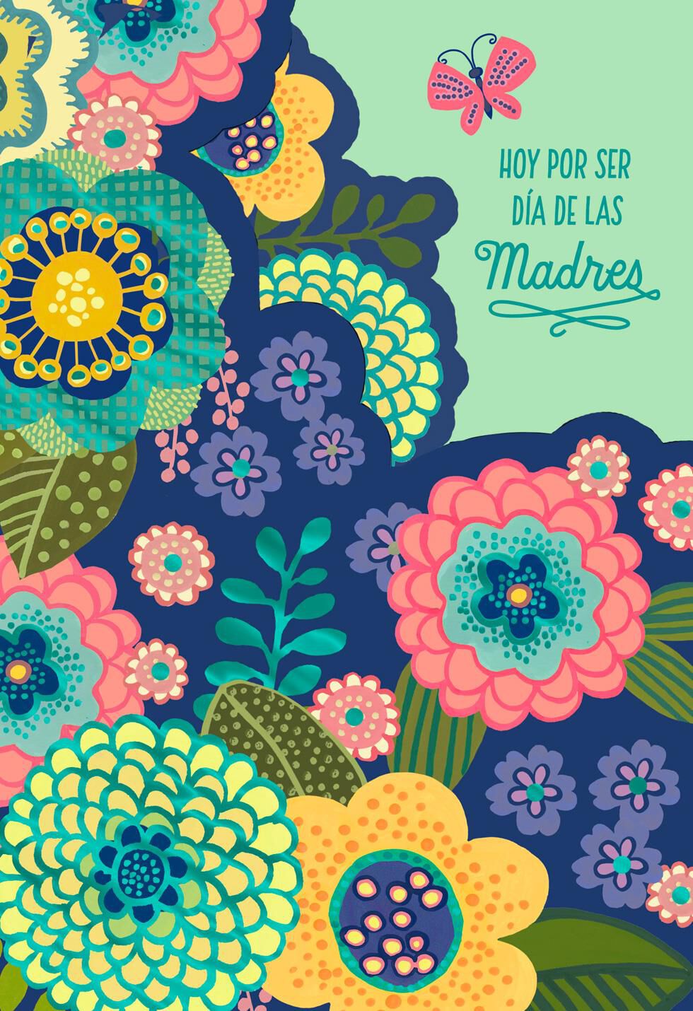 Love and Happiness Pop-Up Musical Spanish-Language Mother's Day Card