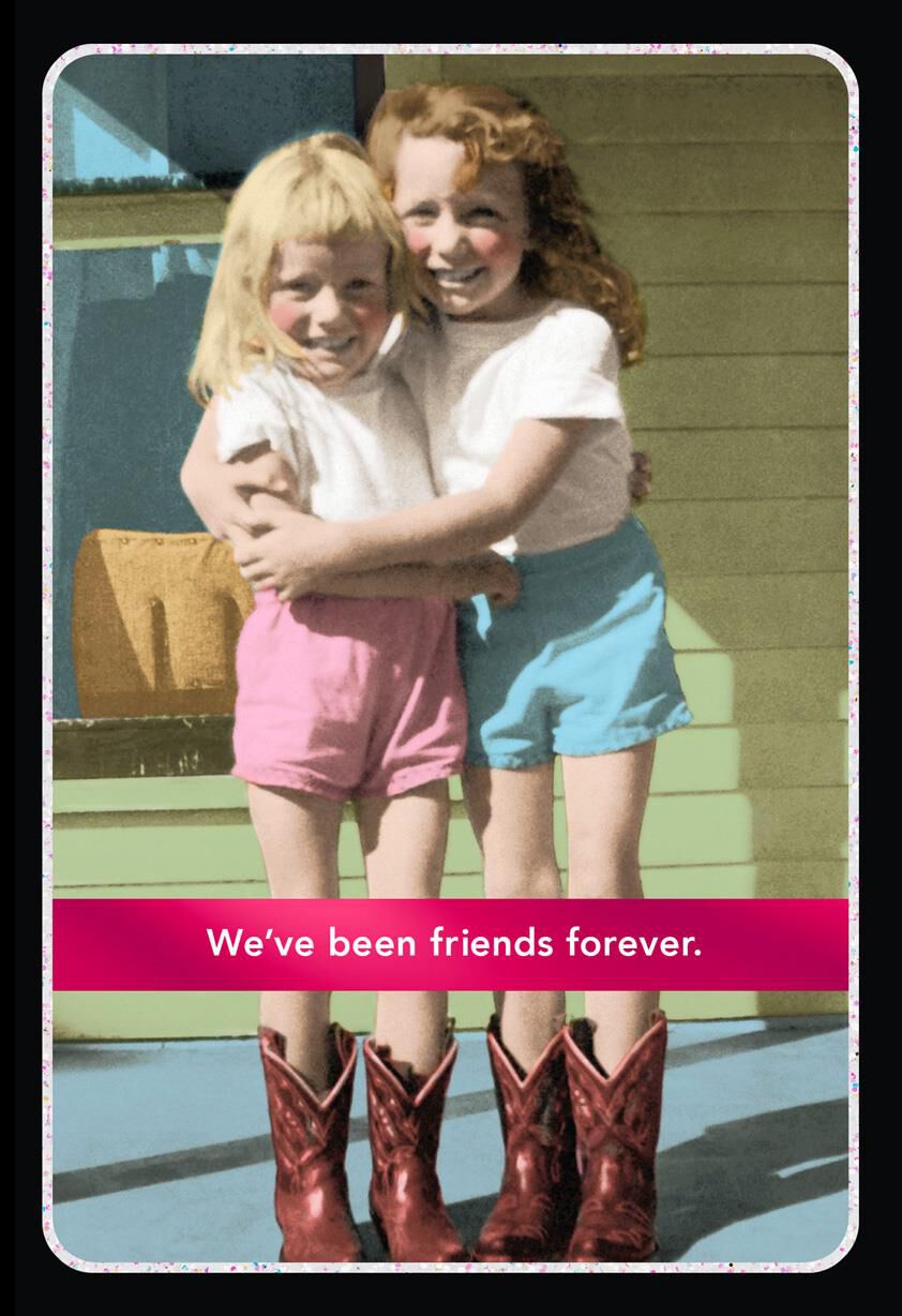 Friends Forever Friendship Card