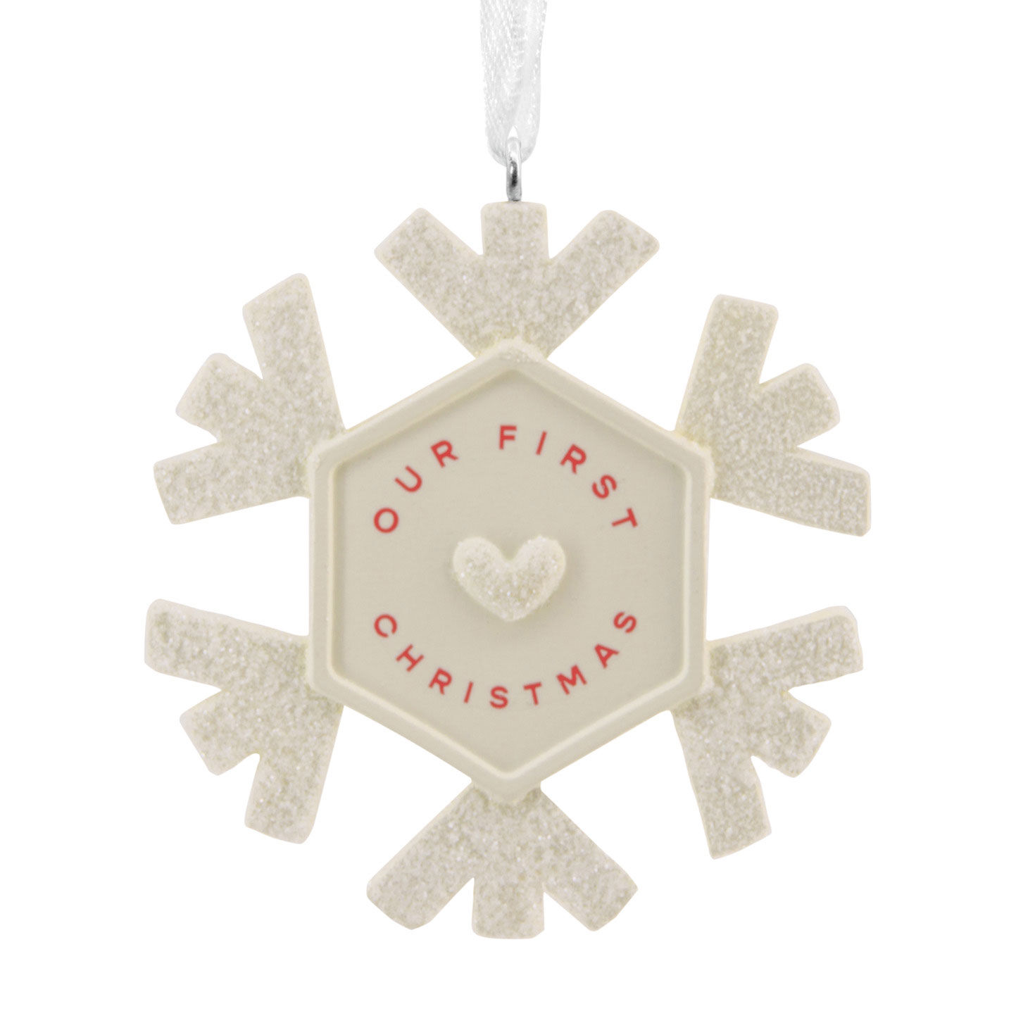 Our First Christmas Snowflake Hallmark Ornament