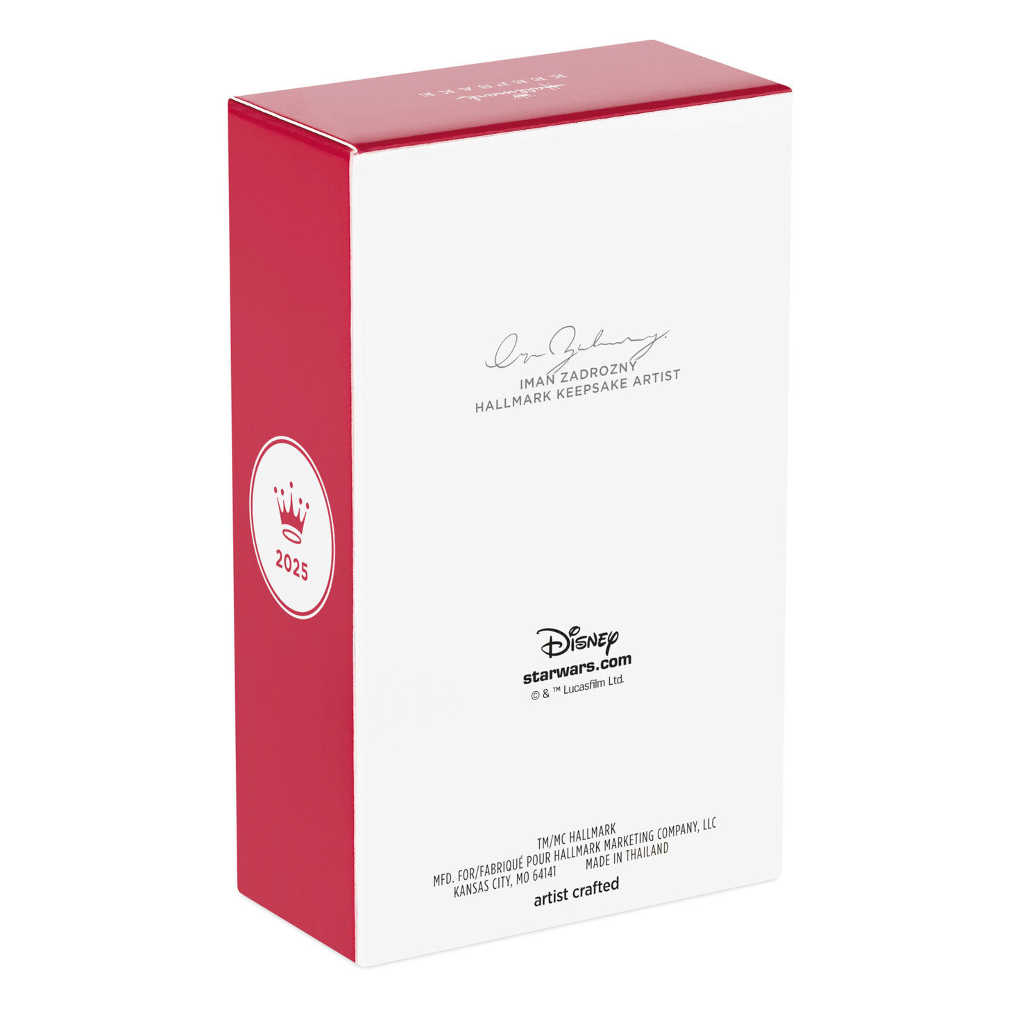 Star Wars Cassian Andor Keepsake Ornament package back image number 8