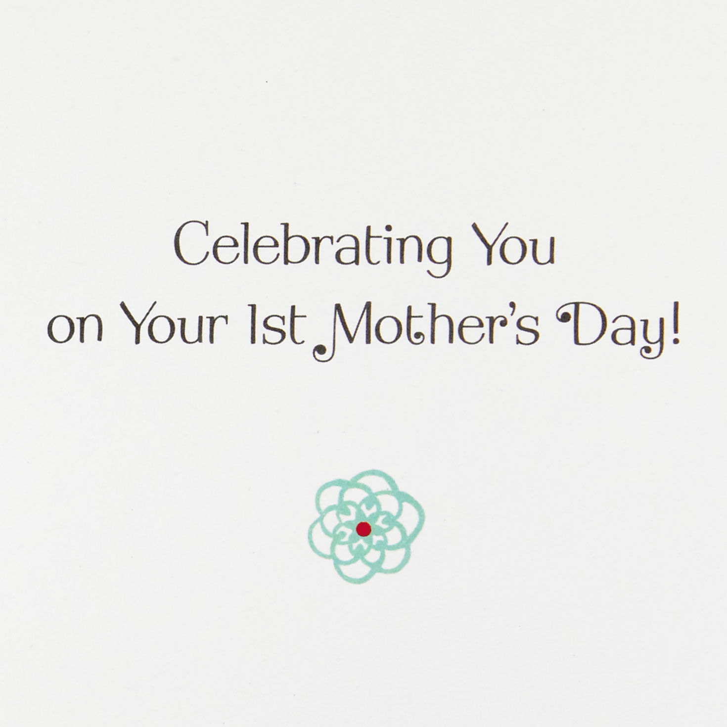 On your first sales mother's day