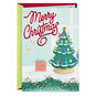 Tabletop Christmas Tree Card Card Front image number 1