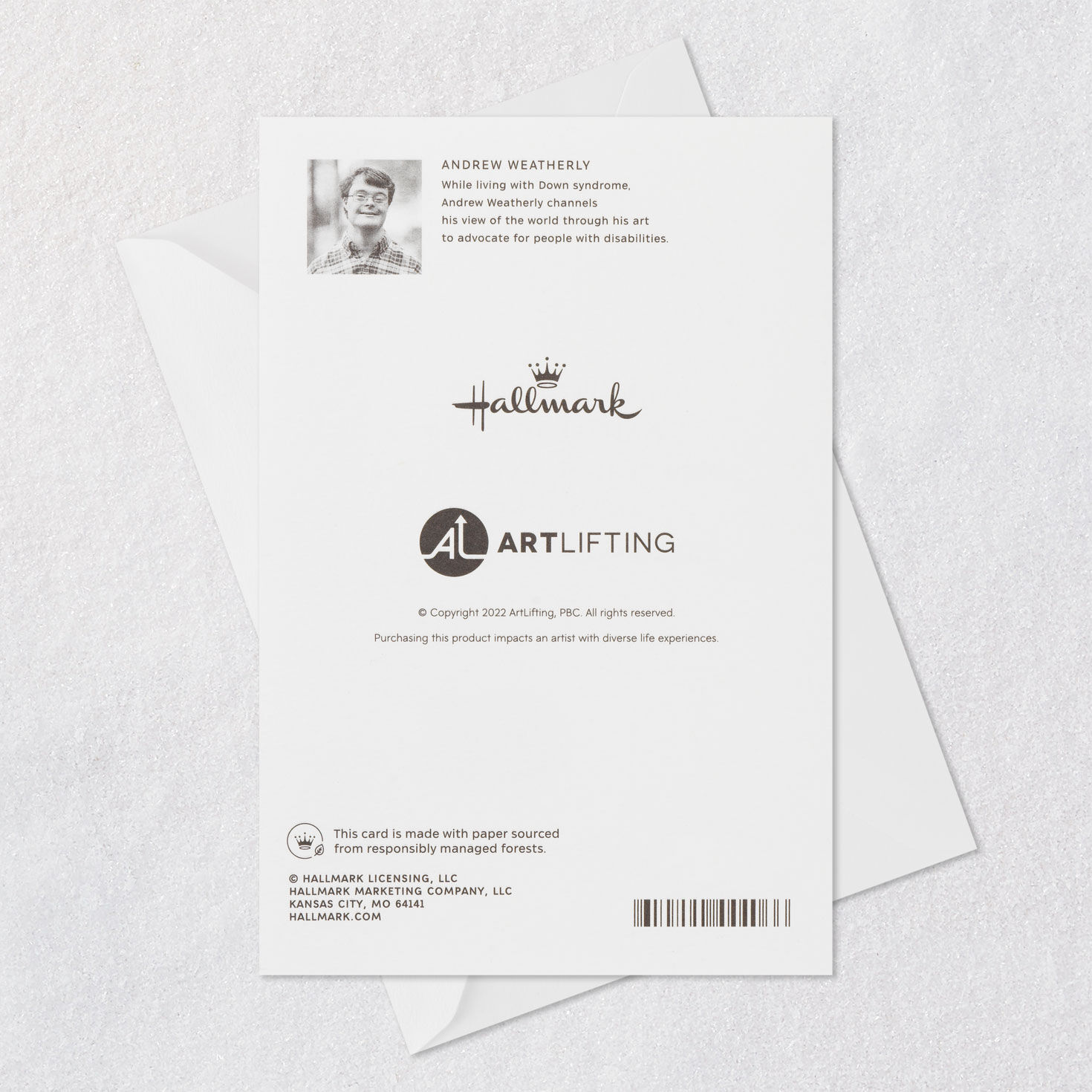 ArtLifting Remembered and Loved Sympathy Card, , large image number 8