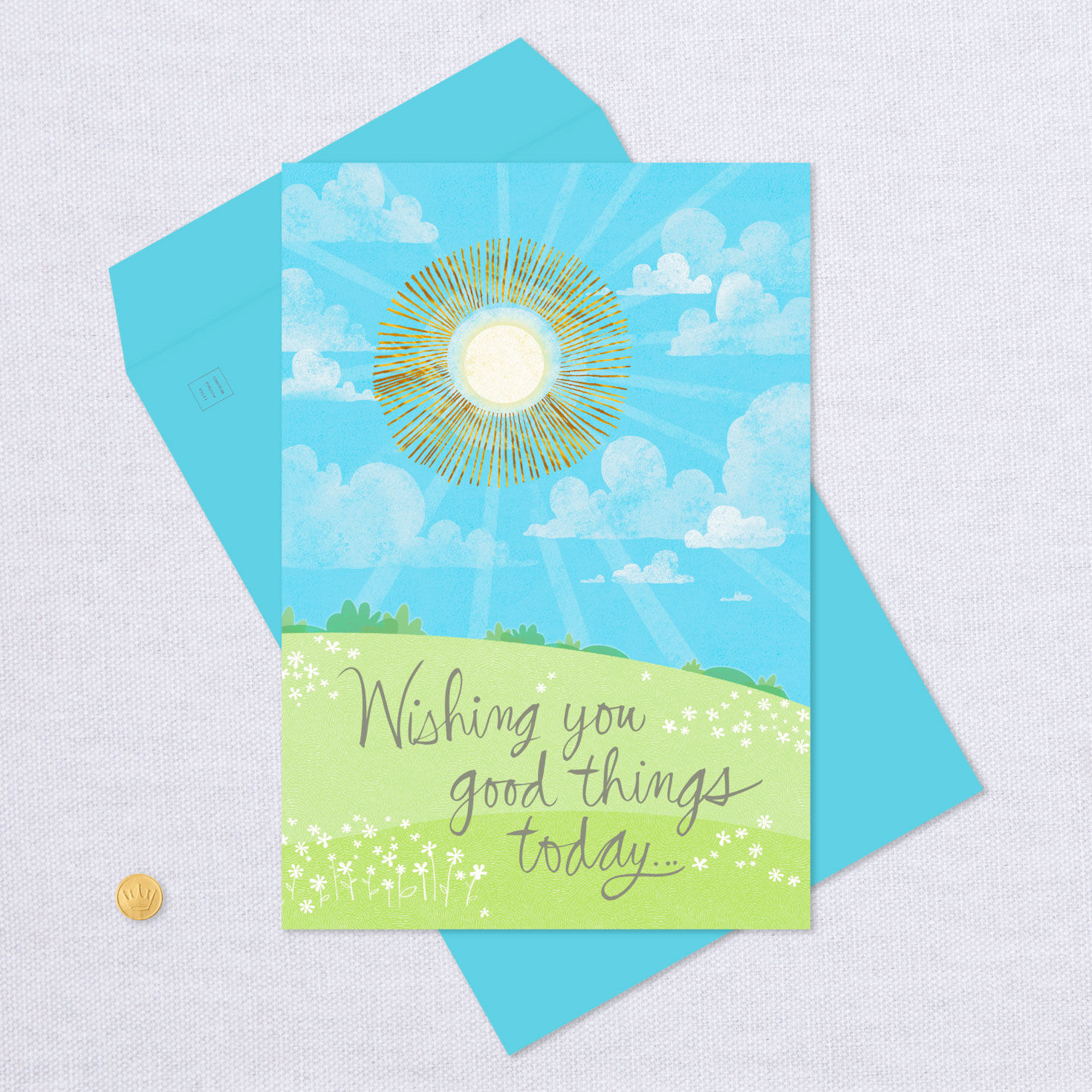 16" Ray of Sunshine Jumbo Encouragement Card, , large image number 5
