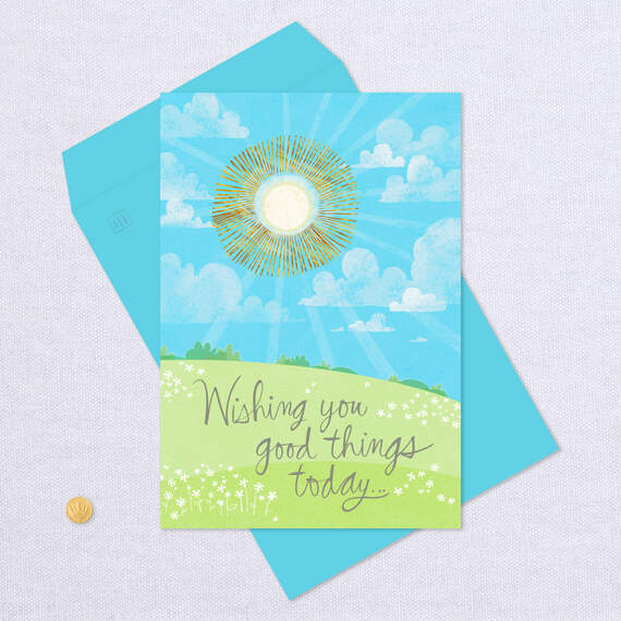 16" Ray of Sunshine Jumbo Encouragement Card, , large image number 5