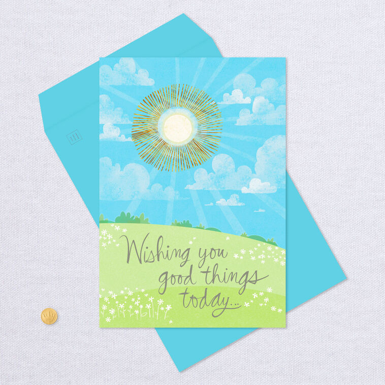 16" Ray of Sunshine Jumbo Encouragement Card, , large image number 5