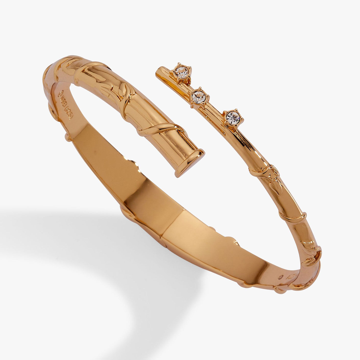 Alex And Ani Harry Potter&trade; Hermione Wand Bypass Cuff closeup view image number 2