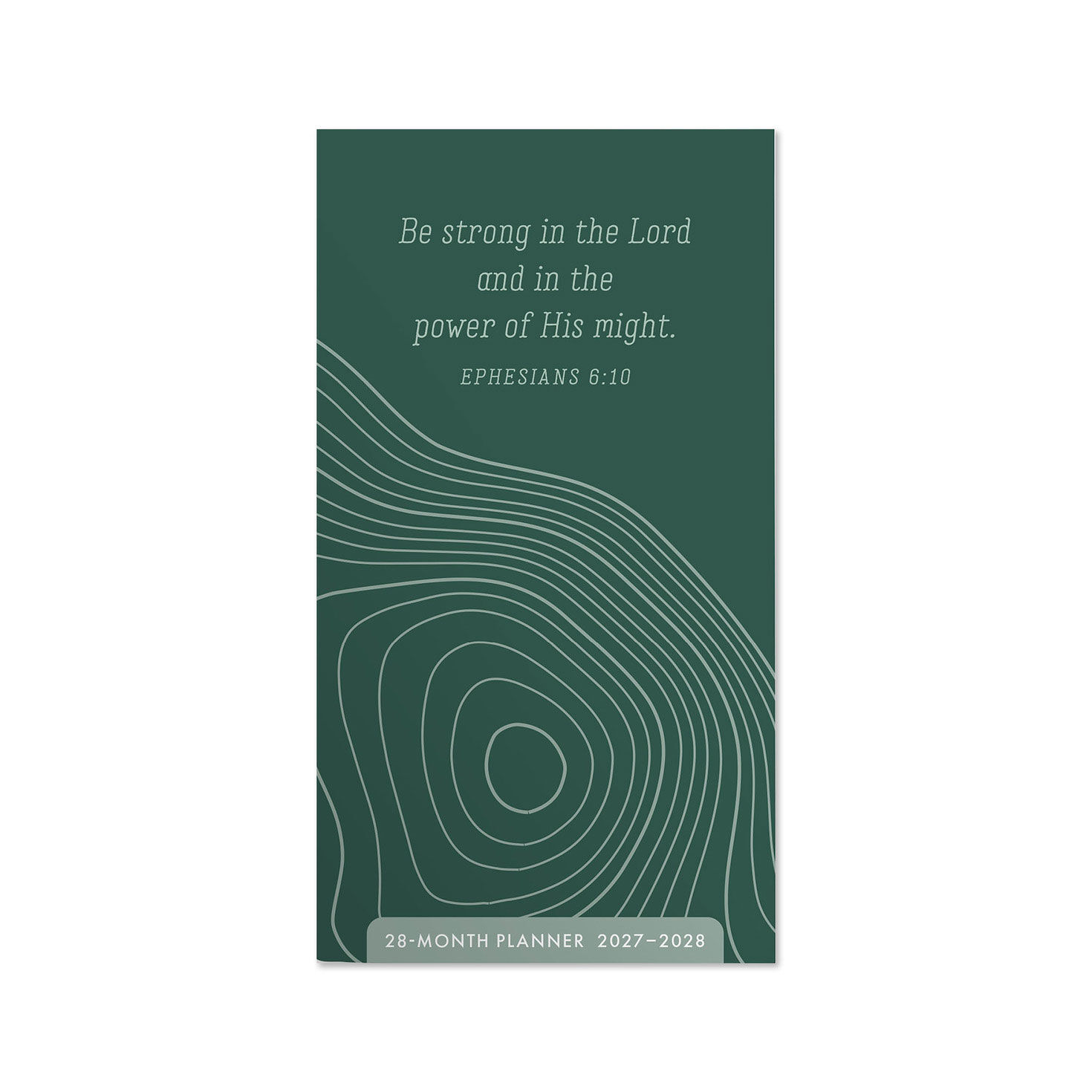 Be Strong 2027-2028 Inspirational Pocket Planner, 28-Month