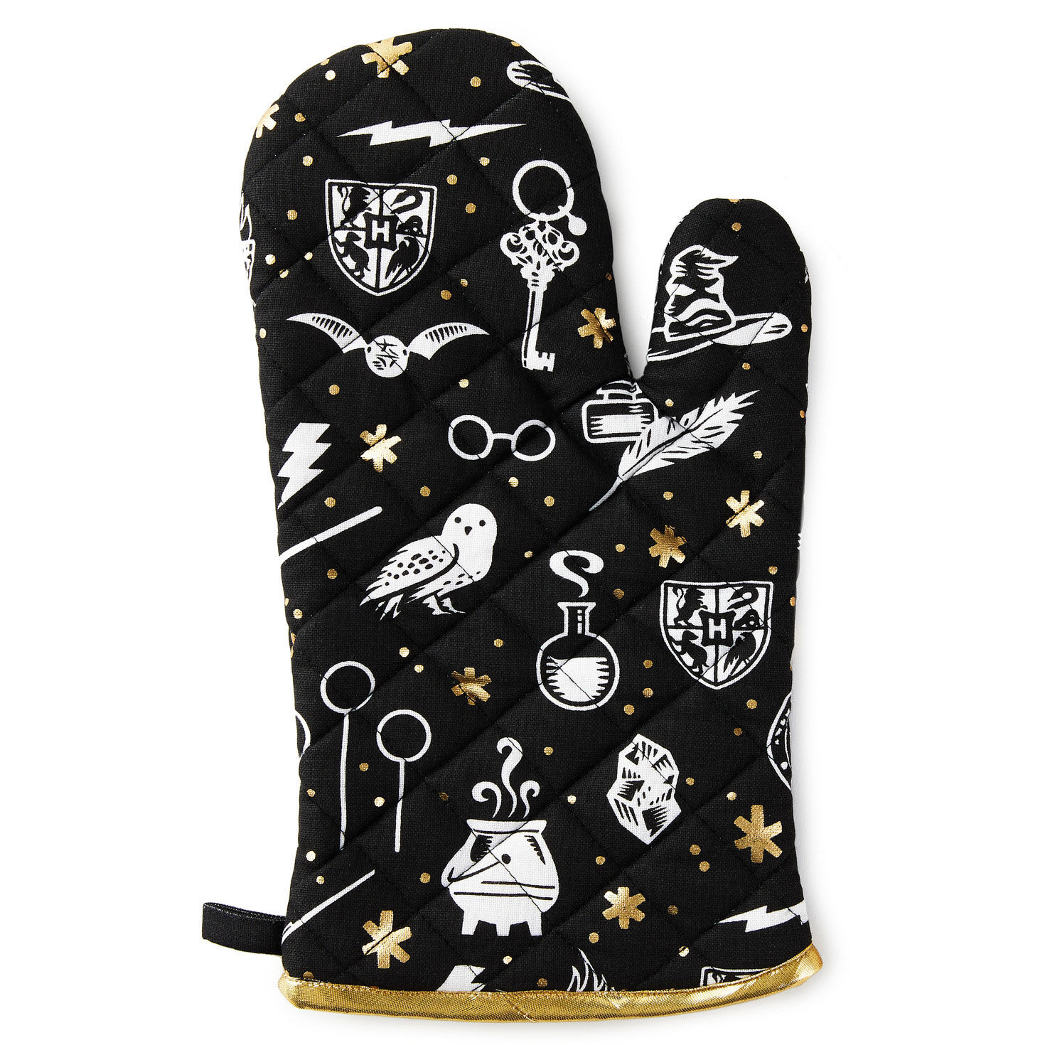 https://www.hallmark.com/dw/image/v2/AALB_PRD/on/demandware.static/-/Sites-hallmark-master/default/dw044deca4/images/finished-goods/products/1HPO1102/Black-Oven-Mitt-With-Harry-Potter-Icons-Design_1HPO1102_01.jpg?sfrm=jpg